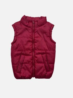 Back to the Future Red Puffer Vest Adult Small Marty McFly Costume Prop Jacket